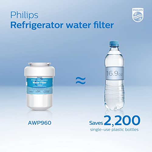 Philips AWP960 NSF/ANSI Certified Refrigerator Water Filter Replacement