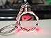 DOTA 2 Logo Crystal Key Chain 6-LED-Color-Light Auto Transform New in Box