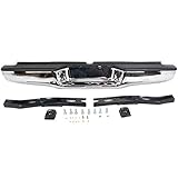 MAPM Toyota Tacoma Chrome Replacement Complete Rear Bumper For Toyota Tacoma TO1102215 1995 96 97 98 99 00 01 02 03 04