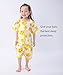 Huluwa Baby Sleeping Bag, Summer Baby Sleep Sack, Children Sleepwear, 100% Cotton Short Sleeve Wearable Blanket for Toddlers Kids, Blue Car, XL
