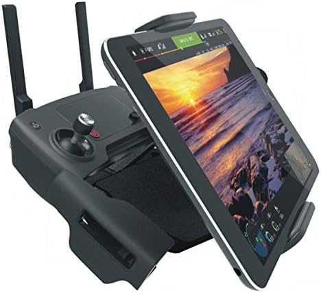 PGYTECH Tablet Mount Holder for Mavic Air 2 / Mavic Mini / Mavic Mini 2 / DJI Mavic Pro / Mavic Air / Mavic 2, Adjustable Foldable Bracket Aluminum 4-10.5 Inchs Pad Holder Remote Controller