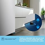 Fridgemaster MTZ55153E Freestanding Freezer 165L 143cm White 4 Star view 9