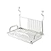Wall Mount Dish Drying Rack Draining Dish Rack With Drain Board, Stainless Steel, GEYUEYA Home