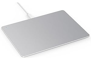 HongMall External Trackpad, Wired Ultra Slim Trackpad with Multi-Touch Gestures, Plug & Play- No Latency, Touchpad Mouse for 