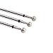 MZCMSL 3PCS Cuticle Clean Nail Drill Bit Ball Head Diamond Electric File Nail Salon Manicure 4MM