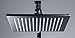 Aquafaucet 10 Inch Square Stainless Steel Showerhead with Led,oil Rubbed Bronze