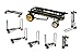 Rock-N-Roller R16RT (Max Wide) 8-in-1 Folding Multi-Cart/Hand Truck/Dolly/Platform Cart/34" to 52" Telescoping Frame/600 lbs. Load Capacity, Black primary