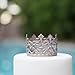Gold Crown Cake Topper, Gold and Silver, Mini Crown Wedding Cake Top, Princess Crown - The Queen of Crowns - Baby Jane (gold)