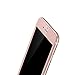 Amuoc HD Ballistic Glass Screen Protector for Iphone 6 Plus, 2 Pack,Rose Gold