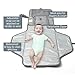 ISAMANNER Changing Pad - Portable Changing Pad, Baby Changing Pad, Portable Diaper Mat, Diaper Changing Pad, Baby Changing Mat, Baby Travel Kits, Baby Shower Gift, Travel Changing Pad with Pillow