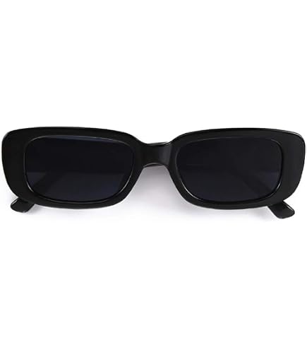 Vintage Rectangle Polarized Sunglasses UV400 Protection Gift Ready Amazon.com: Fake Sun Retro Rectangle Polarized Sunglasses  main image 3