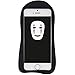 iPhone SE Case, MC Fashion 3D Japanese Cartoon Spirited Away Kaonashi No-Face Super Cute Silicone Case Cover for Apple iPhone 5/5S/SE (No-Face)