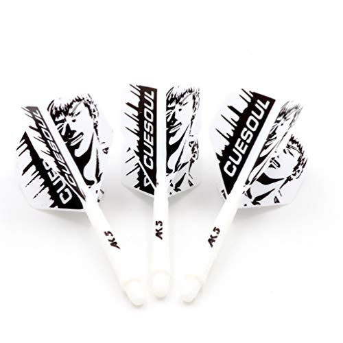 Black Scorpion CUESOUL ROST Integrated Dart Shaft and Flights Standard Shape,Set of 3 pcs Cool Man Pattern - Thumbnail 4