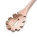 Country Kitchen 6 Piece Kitchen Utensil Set - Cooking Utensil Set with Acacia Wooden Heads & Stainless Steel Handles for Serving and Cooking - Gold