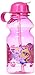 Zak Designs Shimmer Shine 14oz Kids Water Bottle with Straw - BPA Free with Easy Clean Design, Shimmer-Shine
