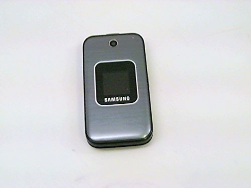 Samsung M400 Sprint CDMA Flip Cell Phone - Silver