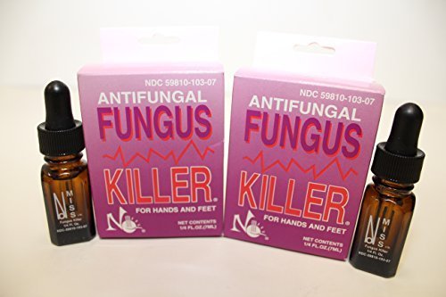 2 Packs Antifungal – Fungus Killer – 1/4oz/7ml – Made in USA by No Miss
