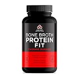 Ancient Nutrition Bone Broth Protein FIT Thermo Burner, Capsules 180 Count - Energy, Fitness and Hormone Health