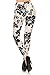 Leggings Depot Women's Fall/Winter Ultra Soft Popular Best Printed Fashion Leggings BAT2 (Wild Flower, One Size (Size 0-12))