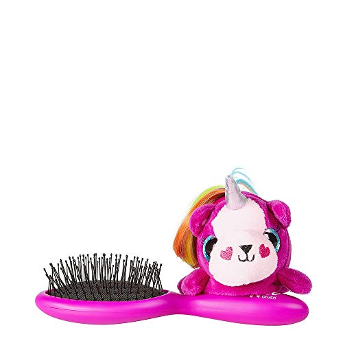 Wet Brush Plush Detangler Hair Brush for Kids with Soft IntelliFlex Bristles, Unicorn Detachable Toy - //coolthings.us