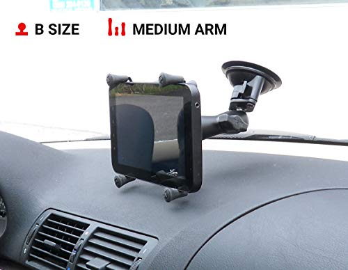 RAM MOUNTS RAM-B-166-UN8U X-Grip with RAM Twist-Lock Suction Cup Mount for 7