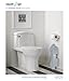 Squat N Go 7” Folding Squatting Stool | The Only Foldable Toilet Stool | Convenient and Compact – Great for Travel | Fits All Toilets, Folds for Easy Storage, Use in Any Bathroom | Cool Grey Color |