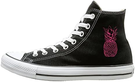 Pink Pineapple Fashion Casual Canvas High Top Shoes Sneakers Unisex 43