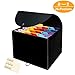 26 Pockets Accordian File Organizer, Letter Size Expandable File Folder/Portable Expanding Filling Box/Paper Accordion Document Coupon Bill Receipt Organizer,A-Z Alphabet Dividers Colored/Blank Tabs