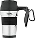 Thermos Vacuum Insulated Stainless Steel Travel Mug, 14-Ounce, Stainless Steel