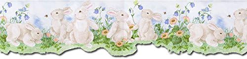 Rabbits Wallpaper Border B50026