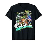 Nintendo Splatoon Inkling Squid Kids Logo Graphic T-Shirt