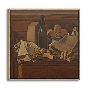 Framed Metaphysical Still Life with Triangle by Giorgio...
