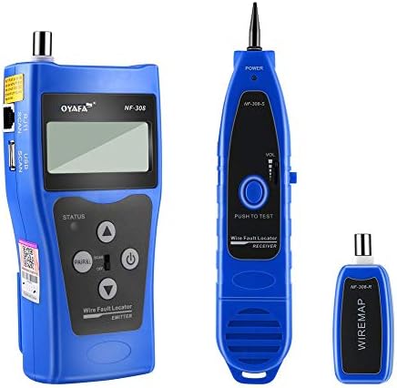 Noyafa NF-308 Multipurpose LCD Display Network Telephone Cable Tester Tracker Line Finder Wire Tester Cable Locator