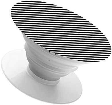 JiaoXiaoFei-Multi function Cell Phone Holder.Expanding Stand and Grip Mount for Smartphones and Tablets Pop mount socket--black candy stripe