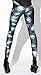 QZUnique Leggings for Women, Halloween Full-Length Printed Legging Footless Elastic Yoga Pants, Regular and Plus Size