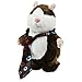 BXT Cute Christmas Plush Mimicry Mouse Pet Doll Chatimal Walking & Talking Hamster Record Speak Voice Copy Electronic Hamster Animal Toy Best Gift - Brown