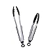 TTLIFE BBQ Tong Sets Grill Tongs Stainless Steel Silicone Kitchen Tongs 2 Pack (9-Inch & 12-Inch) 9