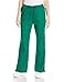 Cherokee Women's Ww Flex Mid-Rise Moderate Flare Drawstring Scrub Pant, Hunter, Medium