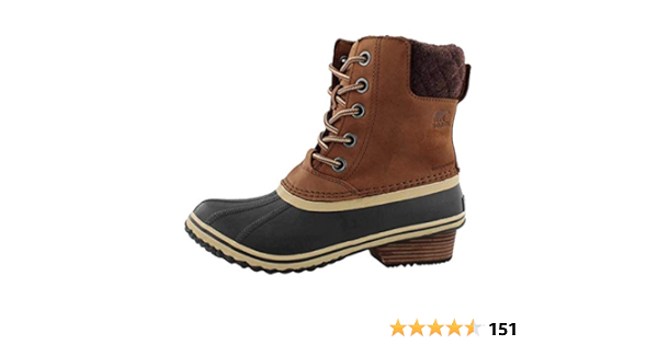 sorel slimpack quarry black