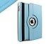 Sanoxy 360 Degrees Rotating Stand PU Leather Case for iPad 2/3/4, iPad 2nd Generation, Blue (SANOXY-IPAD360-BLU)