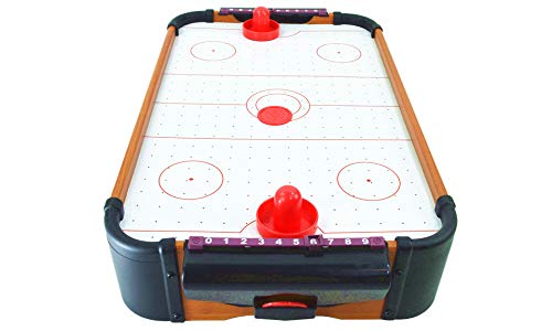C&H Solutions Portable Mini Air Hockey Table Classic Game