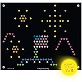 IllumiPeg Lite Brite Refill Sheets for Ultimate Classic Toy - Holiday Art Templates (10 Count)