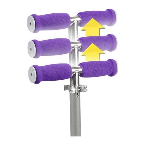 Radio Flyer Lean 'N Glide with Light-Up High-performance Urethane 3-Wheels, Fast, Smooth Ride, Heavy-duty Deck, Durable,Kids Scooter- Purple - Image 5