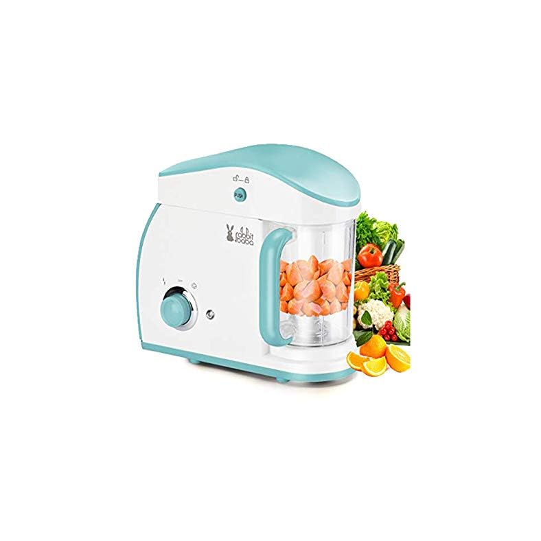 rabbit baba Baby Food Maker, Fashion Look Baby Food Processor with Touch Screen Control, Quick Clean Multifunctional…
