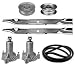 HOT THE BEST New Sears Craftsman LT1000 42" Lawn Mower Deck Parts Rebuild Kit 144959 134149