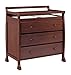 DaVinci Kalani 3-Drawer Changer, Rich Cherry