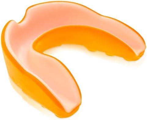 Sports Mouth Guard w/ Vented Case โ Adult, Teen or Youth Sports, Football, Hockey, Lacrosse โ Strapless, Adjustable, Safe Silicone