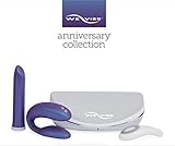 We-Vibe Anniversary Collection with Sync Adjustable Couples Vibrator + Tango Bullet Massager & Travel Ready Charging Case | Cosmic Purple