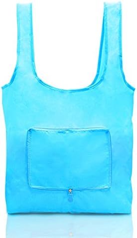 Reusable Grocery Bags Large Shopping Bags Best Tote For Outdoor Use, Grocery Stores and Boutique shops (Blue2)