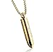 LIANTSH Lord's Prayer Cross Bullet Pendant Stainless Steel Lords Bible Cross Prayer Cremation Ashes Urn Necklace, Free Chain